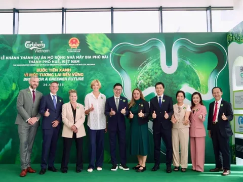 Khánh thành dự án mở rộng Nhà máy bia Phú Bài vốn đầu tư gần 90 triệu USD