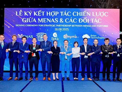 Menas Group ký kết hợp tác với 5 đối tác chiến lược