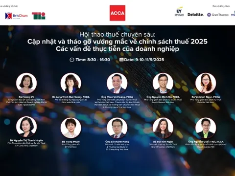 Dàn diễn giả hàng đầu tại chuỗi hội thảo gỡ vướng về chính sách thuế 2025