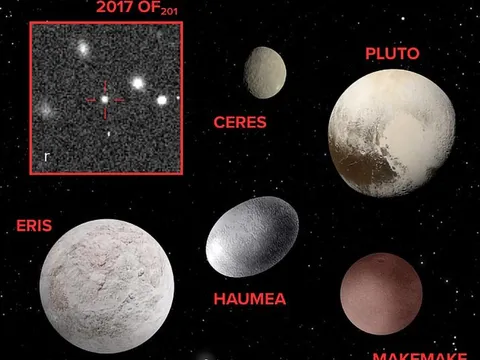 Khám phá chấn động: 'Thiên thể 2017 OF201 ở rìa Hệ Mặt Trời có thể là hành tinh lùn mới'