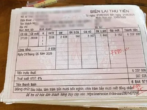 Tổng công ty Điện lực TP Hà Nội khuyên không chia sẻ hóa đơn tiền điện lên mạng để tránh rủi ro