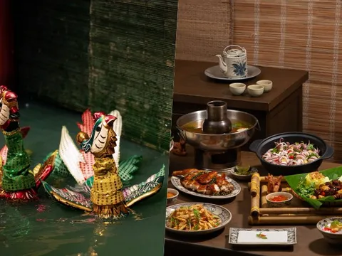 Vừa xem múa rối nước, vừa thưởng thức đặc sản 3 miền giữa lòng phố cổ Hà Nội