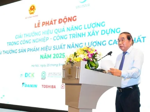 Phát động hai giải thưởng về hiệu quả năng lượng năm 2025