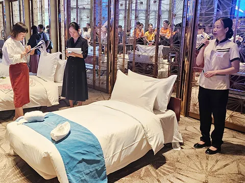 Đà Nẵng: Hơn 100 thí sinh tham dự hội thi nghiệp vụ buồng phòng du lịch