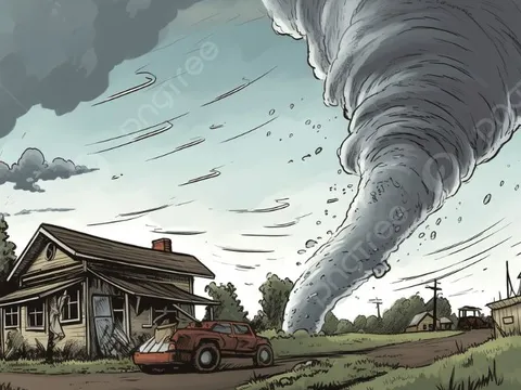 Giải mã hiện tượng lốc xoáy xuất hiện trước khi bão đổ bộ