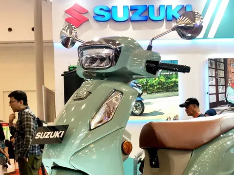 Suzuki giới thiệu xe tay ga 125 phân khối, giá hơn 40 triệu đồng