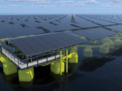 Điện mặt trời nổi: Bước tiến mới từ đại dương cho năng lượng xanh