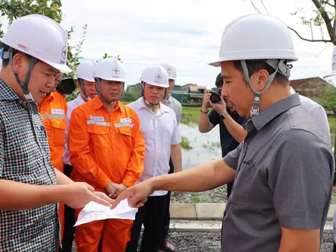 Kiểm tra, chỉ đạo công tác khắc phục sự cố lưới điện sau bão số 10 tại Hà Tĩnh