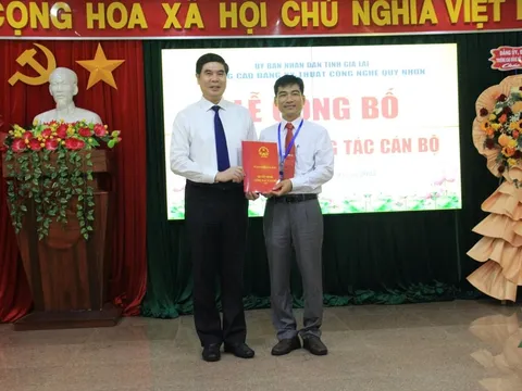 ThS Phạm Văn Tường làm Hiệu trưởng Trường Cao đẳng Kỹ thuật Công nghệ Quy Nhơn