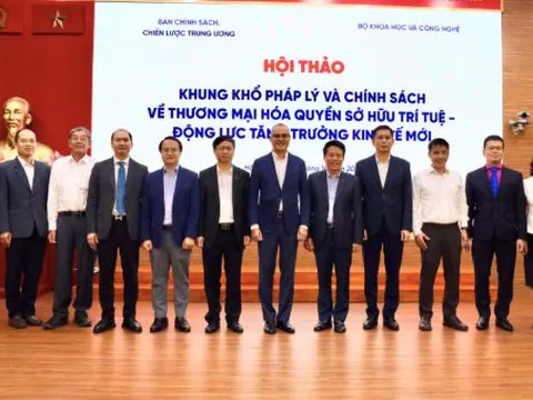 Hoàn thiện khung pháp lý để sở hữu trí tuệ là động lực tăng trưởng mới 
