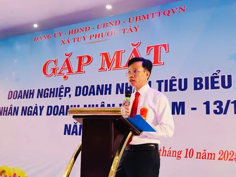 Chủ tịch xã Tuy Phước Tây: Doanh nghiệp là ‘mạch sống’ của nền kinh tế địa phương