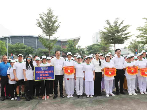 Khoảng 1.000 vận động viên tham gia hội thao chào mừng Đại hội Đảng bộ TP Hồ Chí Minh