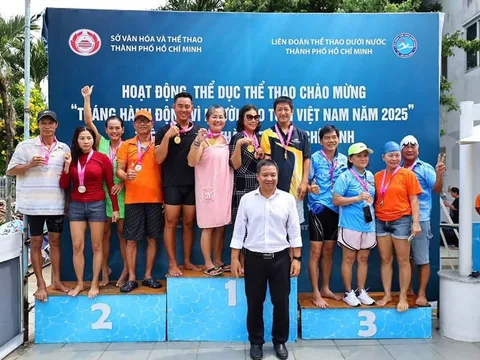 TP Hồ Chí Minh tổ chức giải bơi cho người cao tuổi