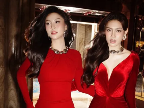 Top 2 Miss Cosmo Vietnam - hai nàng thơ mới của nhà thiết kế Lê Thanh Hoà